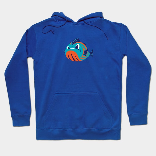 Fat Fish Hoodie by MplusC